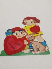Valentine's Day Card Hearts , Rabbit , Flocking 