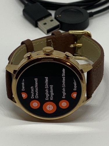 Fossil Gen 4 Authentic Digital Dial Smart Watch Custom Band FTW6018 QT435 - 第 7/12 張圖片