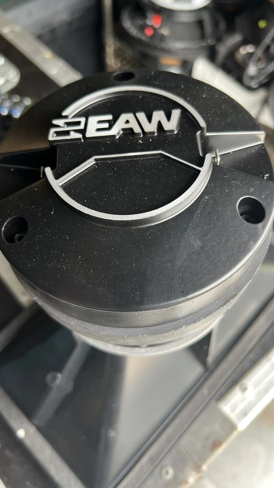 Pair EAW / RCF CD-3502 1.5" Horn Drivers w/ EAW Horn Flare Original Diaphragms - Image 2 of 4