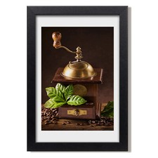 Quadro Tulup MDF incorniciato decorazione parete 20x30 cm immagine camera macinacaffè