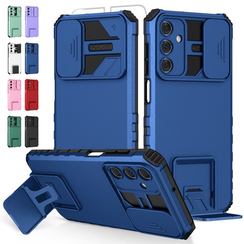For Samsung Galaxy A05 A14 A15 A165G A325G A35 A54 Stand Case + Screen Protector - 第 1/80 張圖片