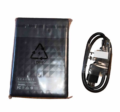 Seagate Srd0nf1 External Hard Drive 1tb USB Black for sale online