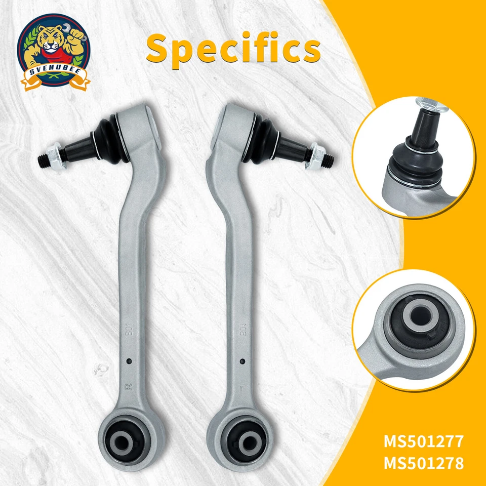 悬架控制臂适用于 2013 - 2017 凯迪拉克 ATS 前 LH 和右手下 RWD 套件 — 第 3/4 张图片