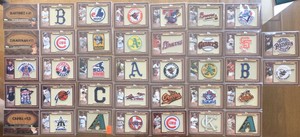 2011-TOPPS-COMMEMORATIVE-37-CARD-LOT-PATCH-LEATHER-NAMEPLATE-KERSHAW-HOFers
