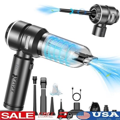 Handheld Vacuum Cleaner 18000 PA Cordless 4 in 1 Mini Air Duster Portable Home