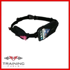 Spibelt Dual Pocket Black Running Marathon Belt Non Bounce For Phones etc