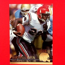 Marshall Faulk 1994 Fleer Ultra Rookie Card #133 NFL HOF Indianapolis Colts Rams. rookie card picture
