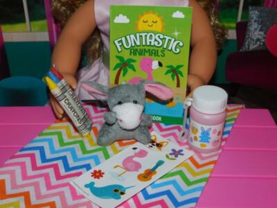 18'' Doll Easter Dress and Accessories Donkey Our Generation & American Girl Lot