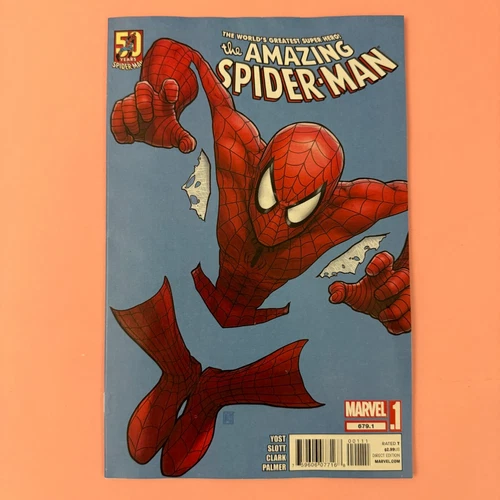 AMAZING SPIDER-MAN #679.1 2012 NM- Marvel Comics JTC Cover HIGH GRADE!