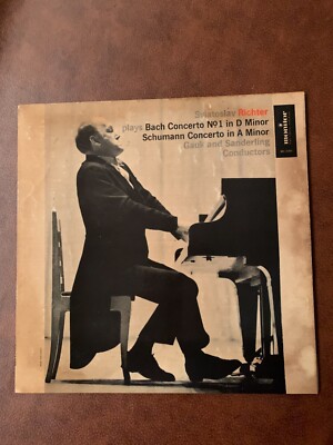 Sviatoslav Richter Plays Bach Concerto No. 1 In  1960 MC-2050 Vinyl 12'' Vintage
