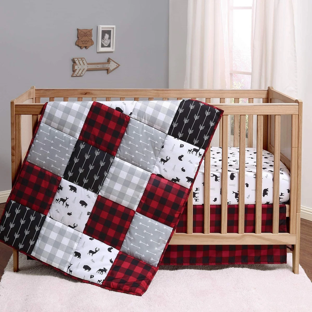 Checkered Girl Bedding Set