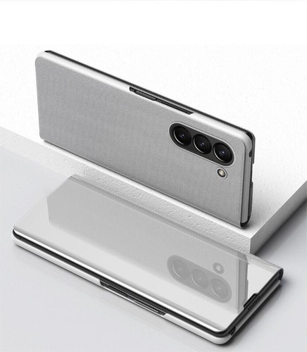 Leather Case Kickstand Mirror Holder For Samsung S24 Ultra S23 FE A73 A54 5G - Picture 18 of 21