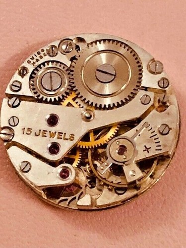 Orologio Vintage Raro Fatto Svizzero Hirco 15 Gioielli Meccanico Donna Movimento - Foto 6 di 8