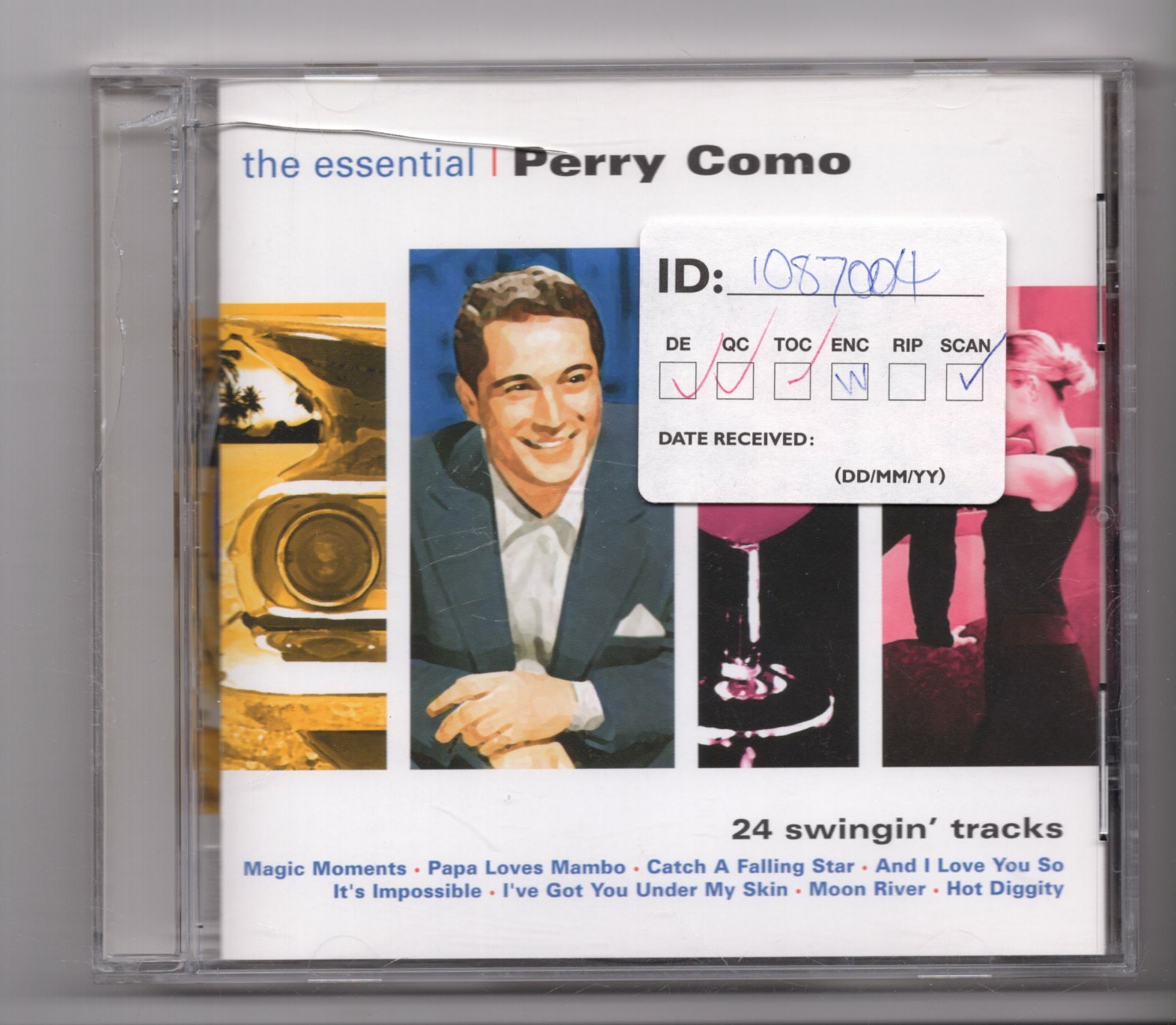 (JP69) Perry Como, The Essential - 2003 CD