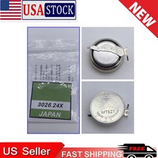 New MT621 3026 24X 3026-24X 302624X Battery for SEIKO V137  V138