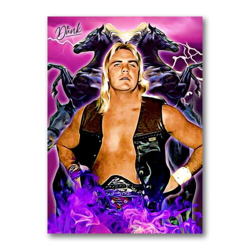 Barry Windham Four Horsemen Sketch Card Limited 07/20 Dr. Dunk Signed Art