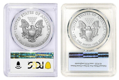 米国正規販売店購入　2021イーグル銀貨 pcgs firststrike アメリカ イーグル銀貨 2021 【PCGS MS70】 世界コイン