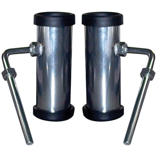 Fishing Rod Holders Pair Stainless Steel Rowlock Rod Holders - 第 1/3 張圖片