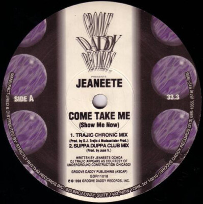 【mckee】 【96年オリジナル】Is this high time? Vinyl Maxi Jeaneete Come Take Me (Show Me Now) 12