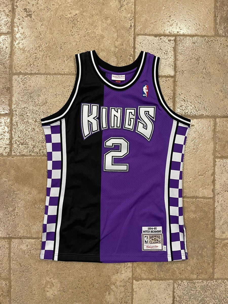 KINGS MICTH RICHMOND ユニフォーム 44 Vintage Champion Sacramento Kings Mitch Richmond Authentic
