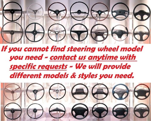 NEW LEATHER Volkswagen VW GOLF IV 4 BORA PASSAT JETTA LEON Steering Wheel Red - Picture 16 of 16