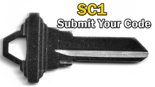 Schlage (SC1) 5 Pin Code Cut Key | Send Your Bitting Code, We Cut It ...