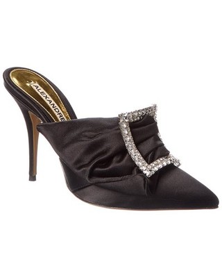 Alexandre Vauthier Lola Satin Pump Women's Black 40