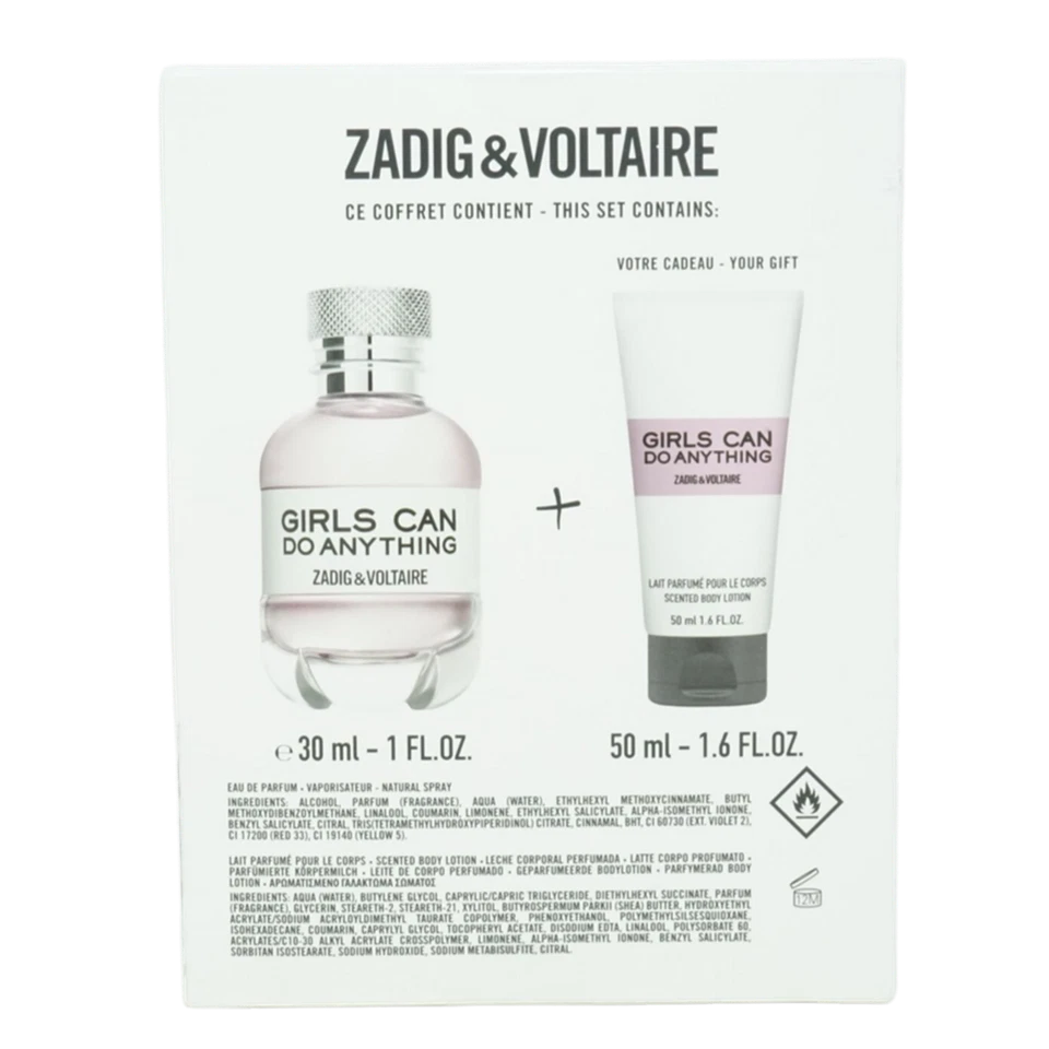 Zadig & Voltaire Girls can do anything Eau de Parfum 30ml + Body Lotion 50ml