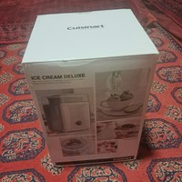 Brand New Cuisinart Ice Cream Deluxe ICE30BCU Ice Cream & Sorbet Maker 2L Boxed