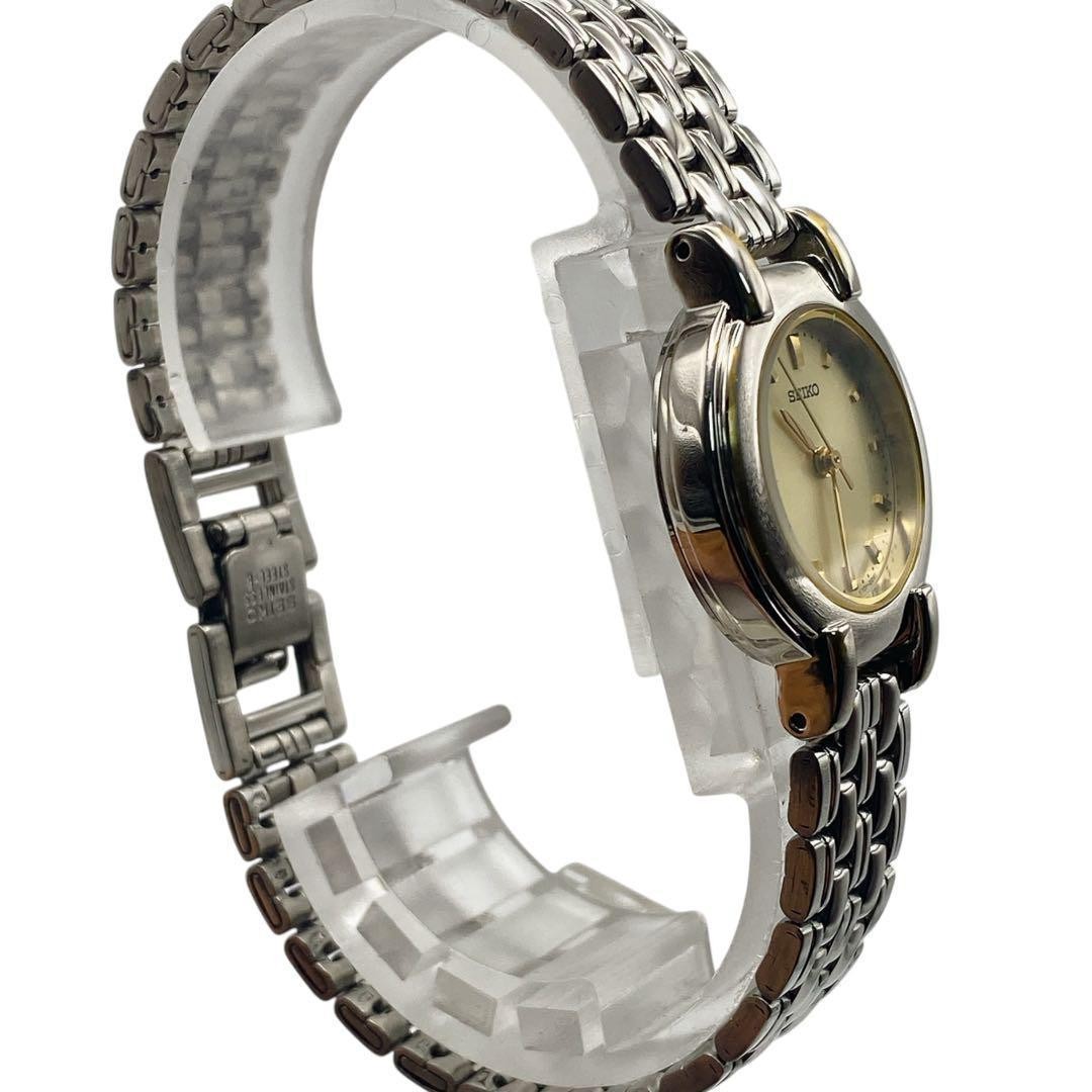 極美品 SEIKO ラウンド シルバー レディース腕時計 943 Seiko Women's Silver Round Watch 943, Authentic, Easy