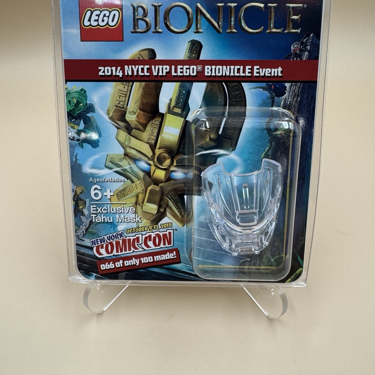 LEGO Bionicle: Tahu Mask 2014 NYCC VIP Event Exclusive Blister #66