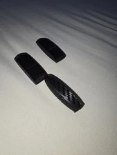 3 Pack - 135 dB EMERGENCY Whistles! LOUD! Glossy Black  Survival