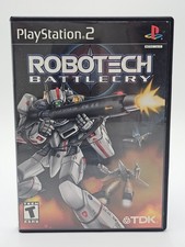 Sony Playstation 2 PS2 Robotech Battlecry CIB Cleaned & Tested