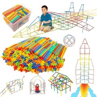 Konstruktionsspielzeug Bausteine Kinder Kreativ Stem Lernspielzeug Ab 3 Jahren