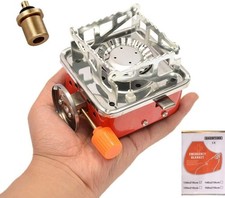 Camping Stove, Backpacking Foldable, Portable, Lightweight, Piezo...