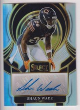 SHAUN WADE 2025 PANINI SELECT FOOTBALL AUTOGRAPH AUTO CARD #SIP-SWE