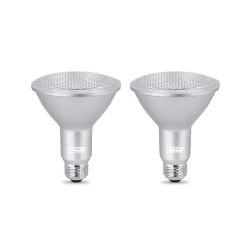 Feit Electric Flood LED Light Bulb 2 Pack PAR30L Dimmable E26 Daylight 5000K - Picture 2 of 3