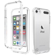 2pcs Transparent Back Cover For iPod Touch 5th 6th 7th Gen Case Clear TPU NEW