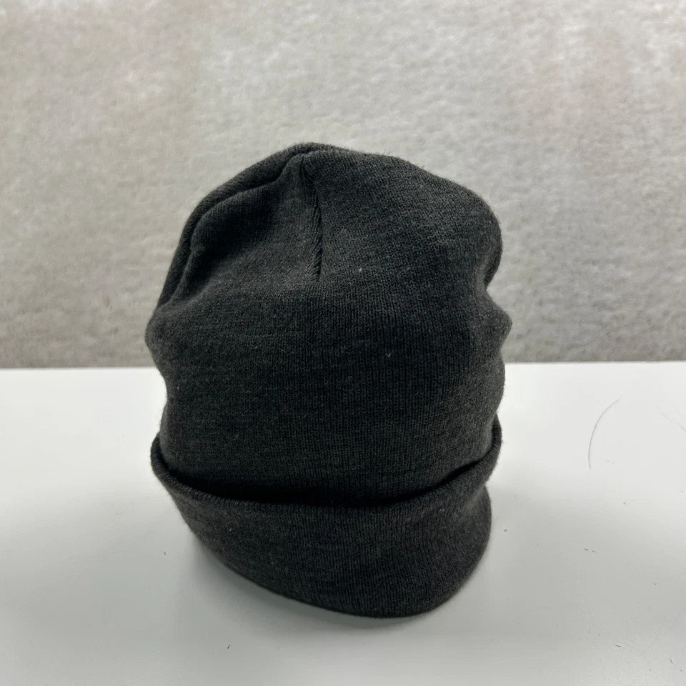 Timberland Gorro Adulto OSFA Elástico Tejido Puño Abatible Logo Ropa de Calle Gris Foto 4 de 4