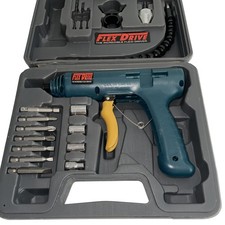 Flex Drive Flexi Driver Screwdriver Socket Set Gray Case SAE Hand Tool Kit