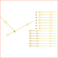 Uhrenzeiger-Set 8Er-Kit Aluminium Ersatzteile FüR Wanduhren Reparatur Diy Gold