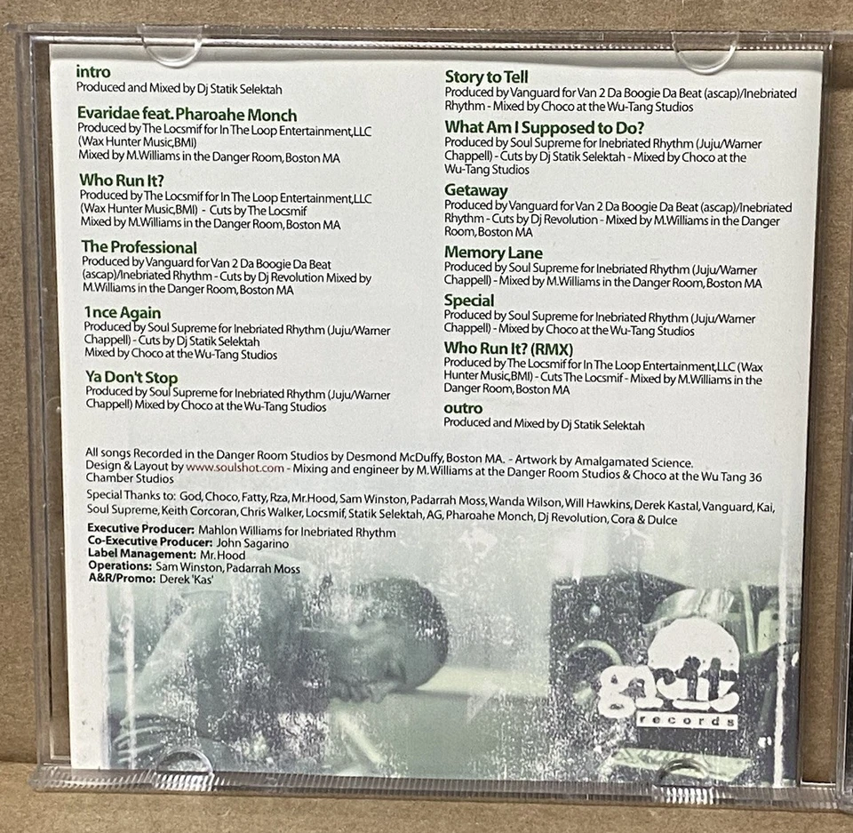 O.C. - Starchild  CD Album 2005 Grit Records Hip Hop Boom Bap NM Foto 2 de 4