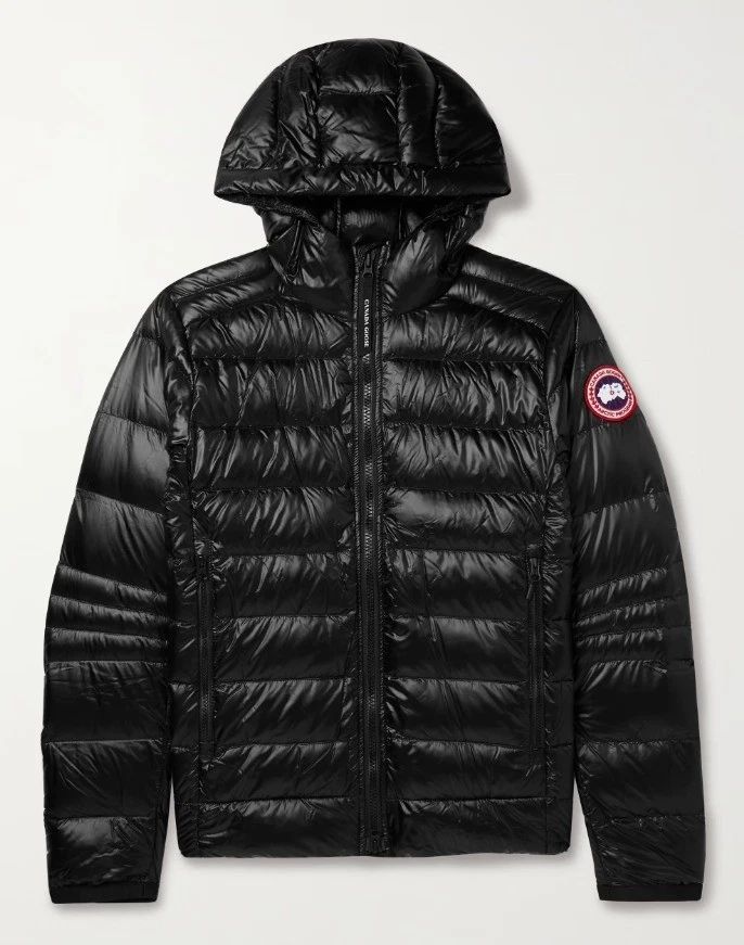 Chaqueta con Capucha Crofton acolchada negra Canada Goose Label para Hombres Foto 2 de 4