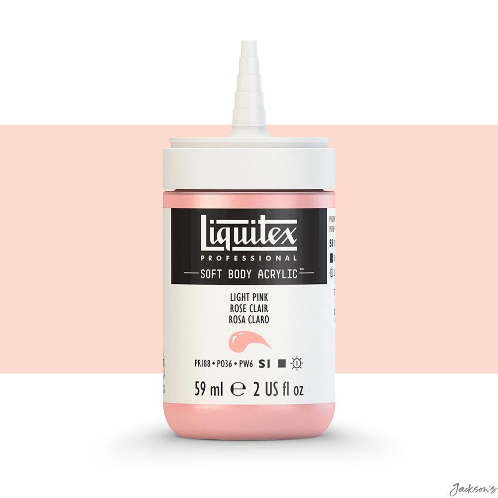 Liquitex Professional Soft Body Acrylic Paint 59ml Light Portrait Pink Colour