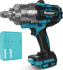 Cordless Impact Wrench 3/4" for Makita 18V Battery, Impact Wrench 1500Ft-Lbs(200