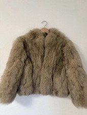 Damen Jacke Pelzjacke Fuchspelz Echtfell Wint...