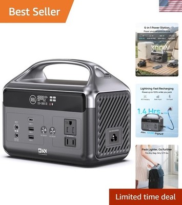 Ultimate 192Wh Portable Power Station with 300W Output - Perfect for Camping