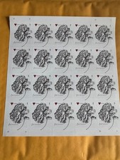 WEDDING VINTAGE ROSE Sheet of 20 Forever Stamps MNH #4959 INVITATIONS 2015