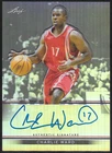 2012-13 Leaf Metal Holo #BA-CW2 Charlie Ward Auto /50