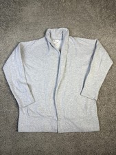 Vineyard Vines Cardigan Womens Large Gray Ope...